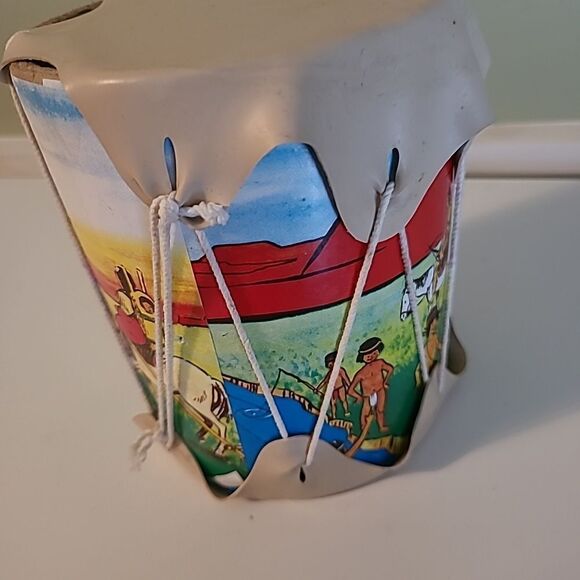 Vintage Toy Drum - Picture 2 of 6